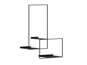 Железный настенный книжный шкаф