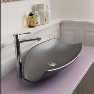 8054 Накладная раковина на столешницу  овальная Scarabeo Ceramiche