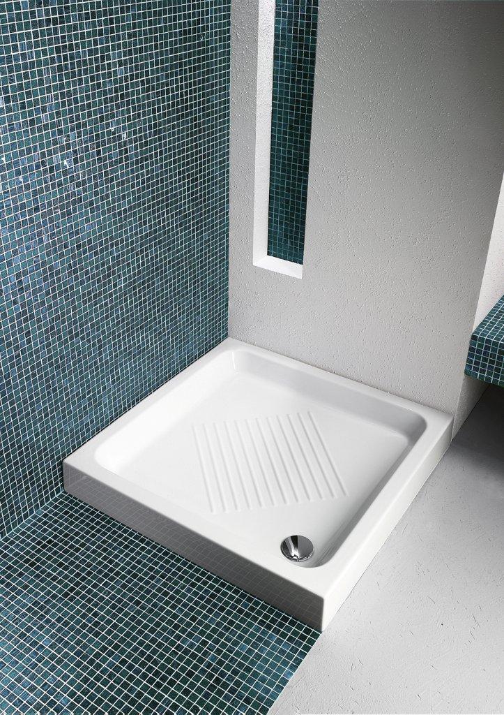 Поддон для душа 439011 GSICERAMICA H11 90x90x11 GSI ceramica  - Вид №2