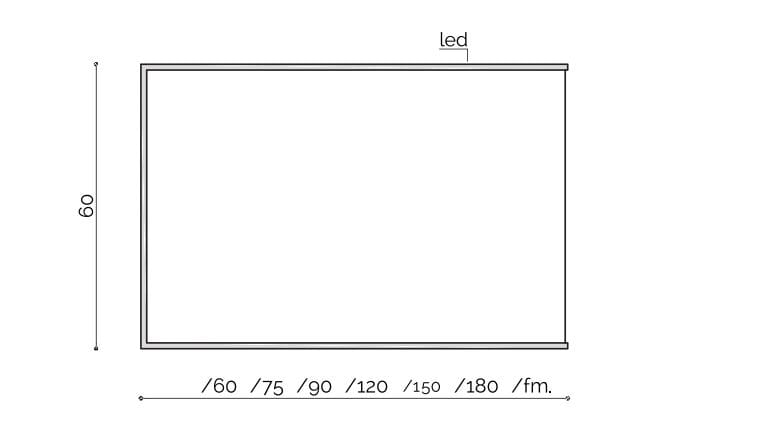 Зеркало в рамке Corian® Acquapazza Corian ® elements ARCH-00094531 - Вид №3