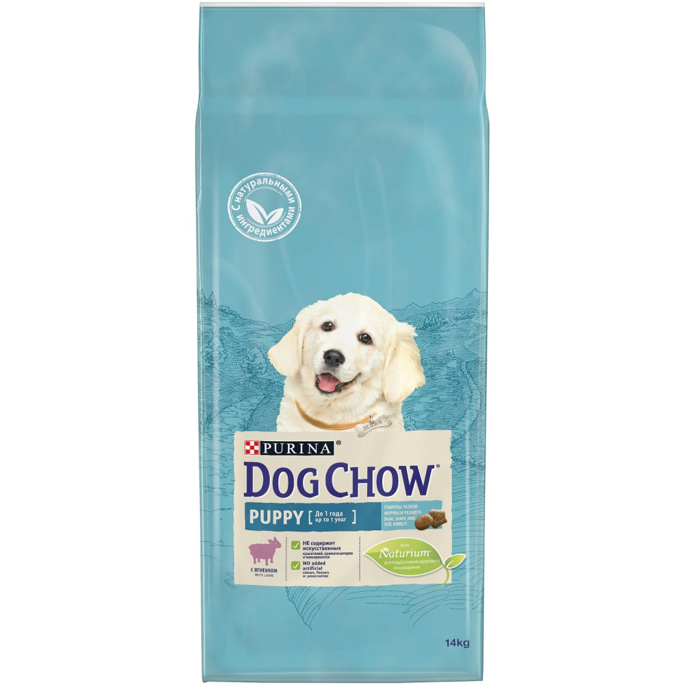 ПР0029475 Корм для щенков ягненок сух. 14кг Dog Chow 