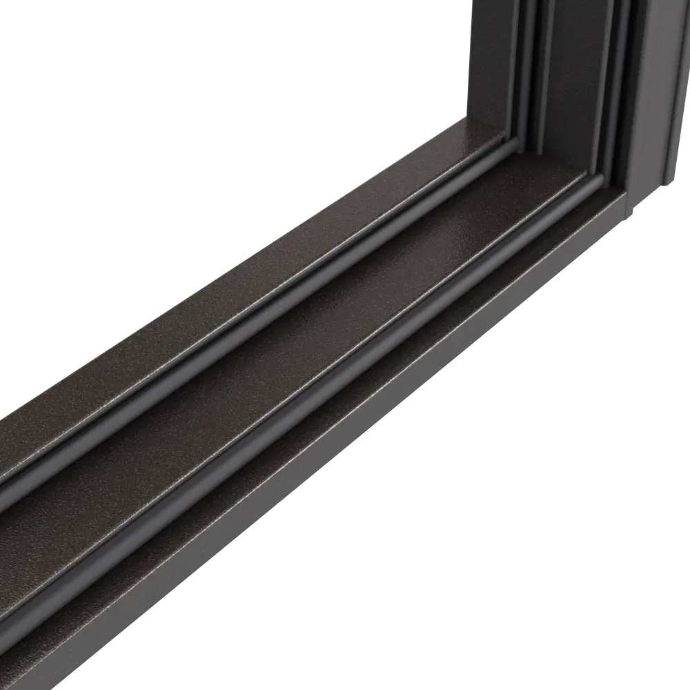 Дверь металлическая Стеф, 860 мм, левая, цвет орех тёмный TOREX STLM-2056554 - Вид №8