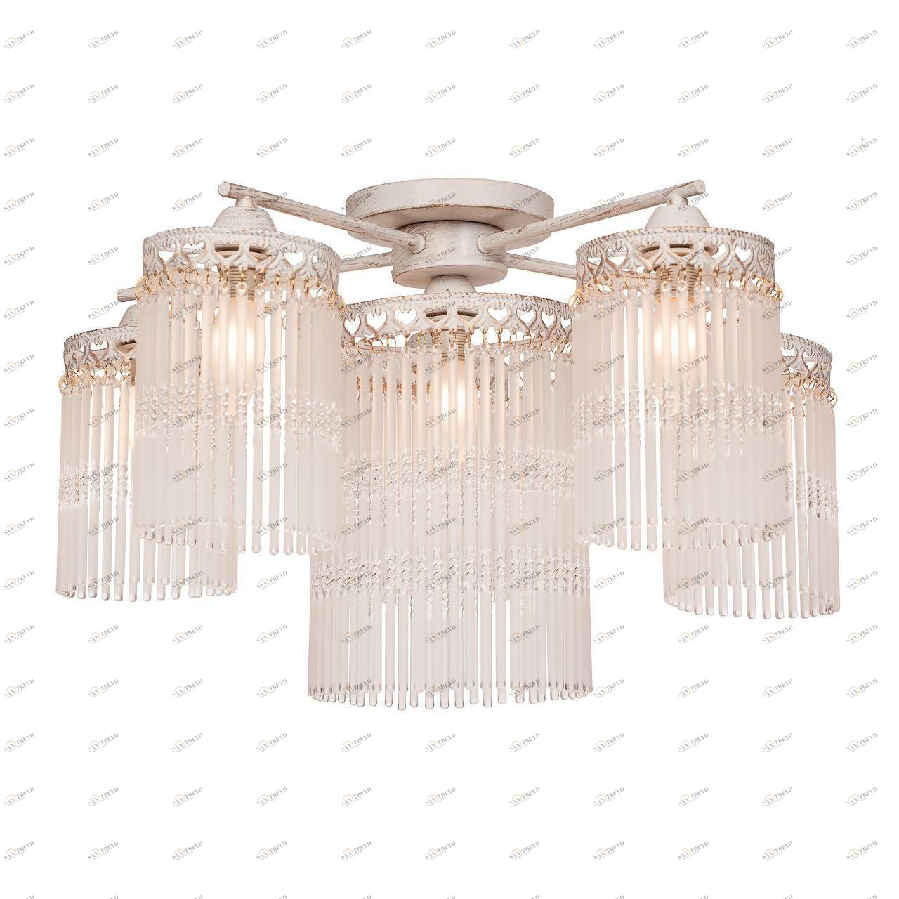 Потолочная люстра Silver Light Venezia 712.51.6 SILVER LIGHT VENEZIA WHITE 183429 Белый 