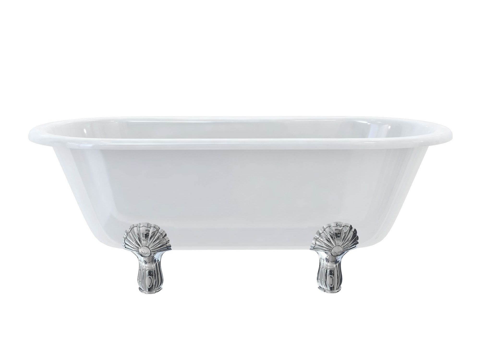 Овальная акриловая ванна на ногах Burlington ARCH-00030731 - Вид №33