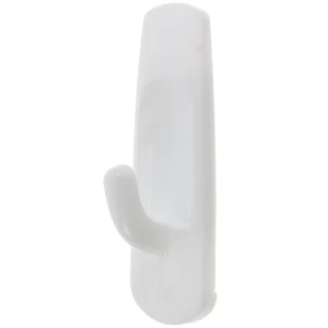 Крючок Command максимальная нагрузка 450 г 20 мм пластик цвет белый