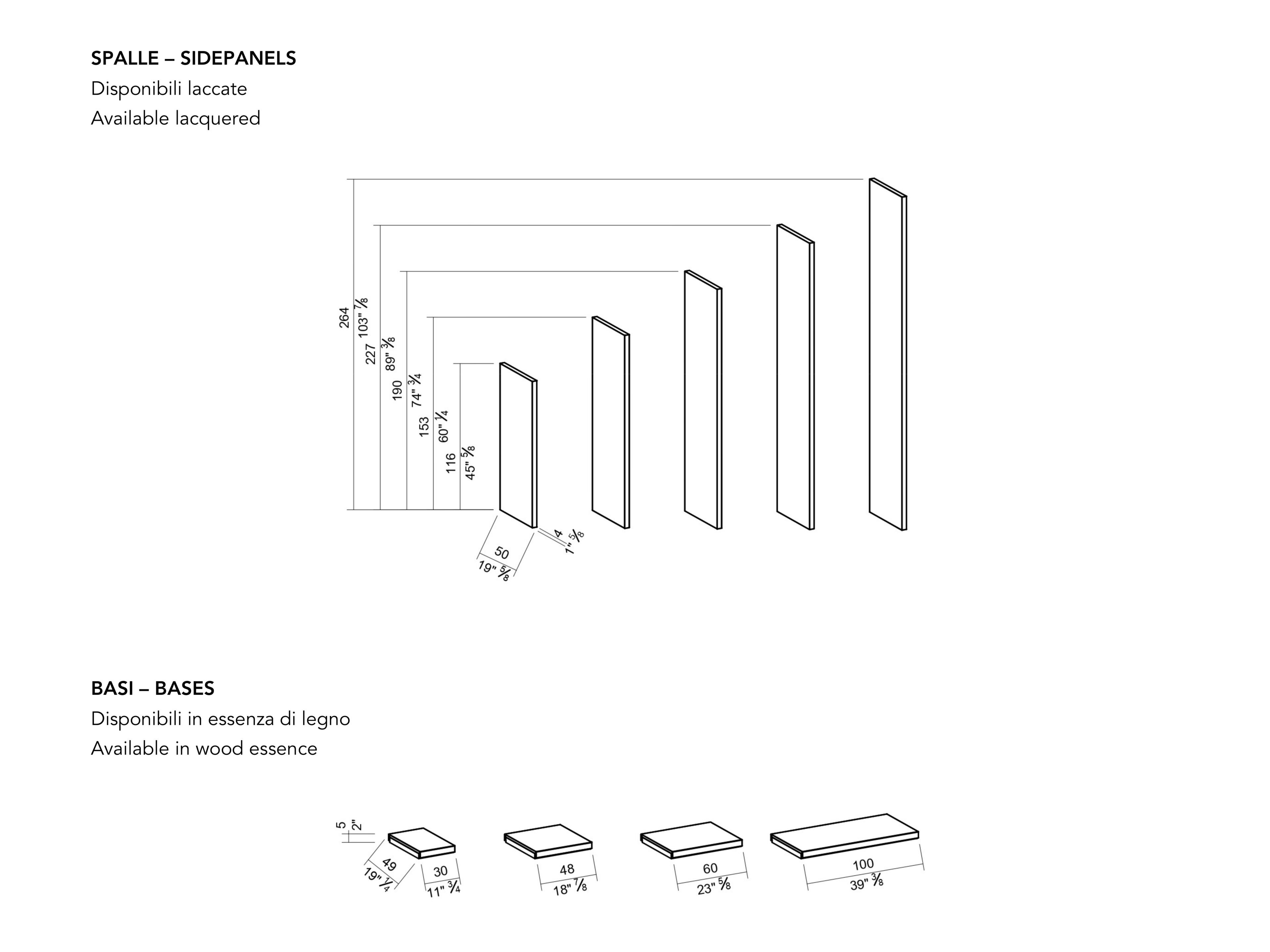 Деревянный модульный дневной офисный книжный шкаф i 4 Mariani MOOD SYSTEM ARCH-00121669 - Вид №5