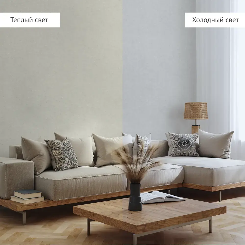 Обои флизелиновые KREAFORTA Linen серые 1.06 м 77022-14 89454214 STLM-2147822 - Вид №4