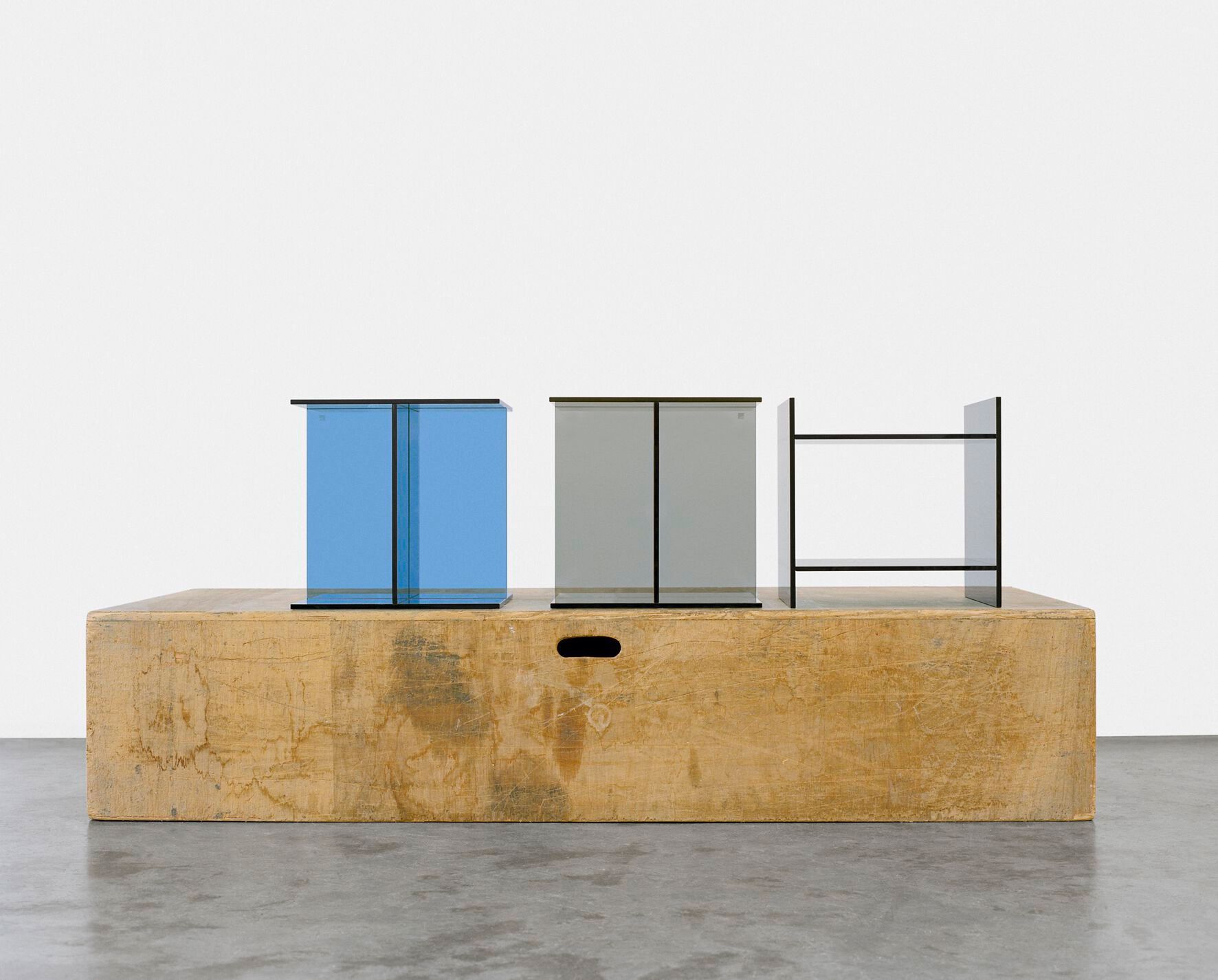 Стеклянный журнальный столик e15 VIER ARCH-00031165 - Вид №4