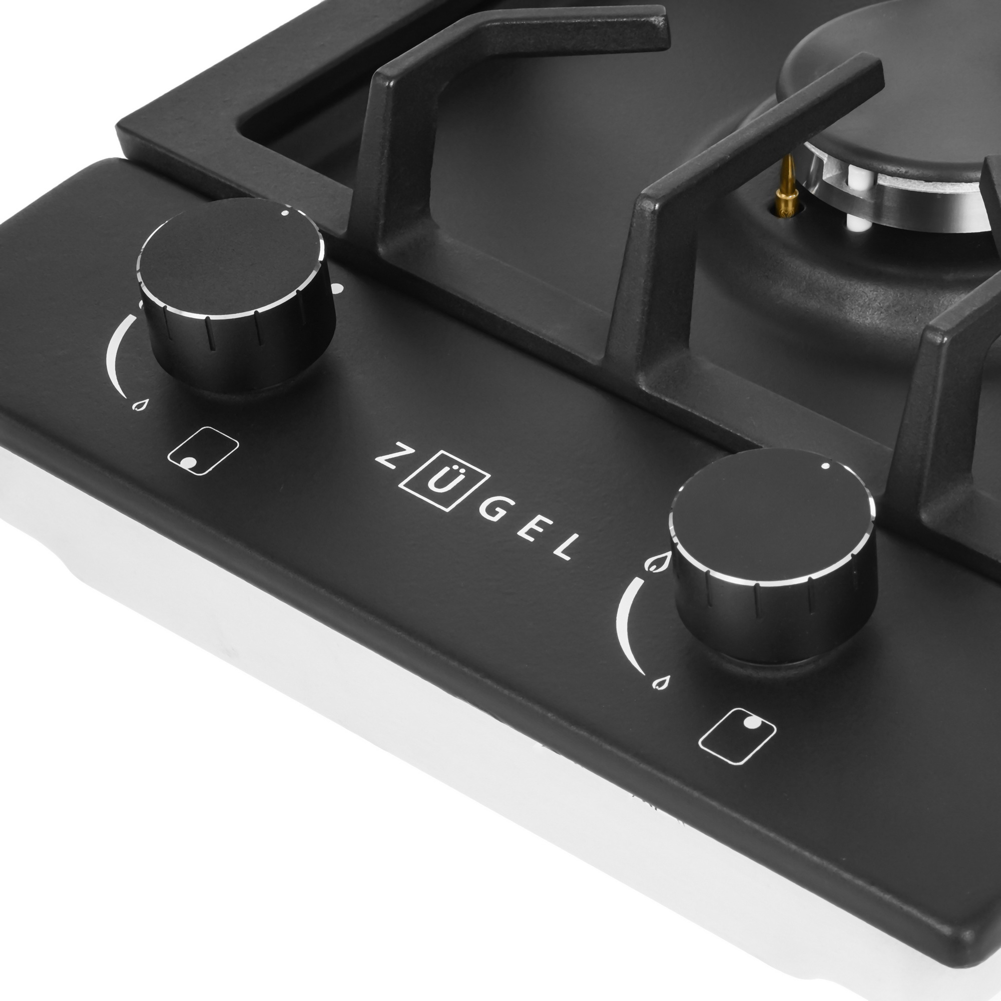 9212300 Газовая варочная поверхность ZUGEL ZGH290B STDN-0077517 - Вид №2