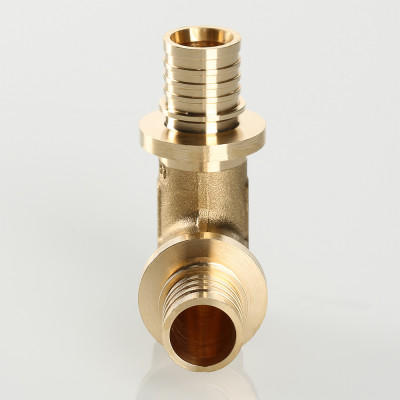 VTm.451.BG.001616 Фитинг аксиальный универсальный – угольник надвижной Valtec 16 (2,2) мм x 16 (2,2) мм  - Вид №2