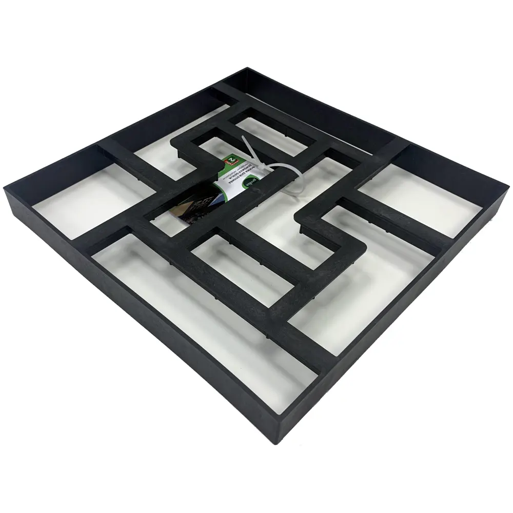 GEOLIA Форма для садовых дорожек 40х40х4 см с узором модерн 89340780 STLM-1507236 - Вид №1