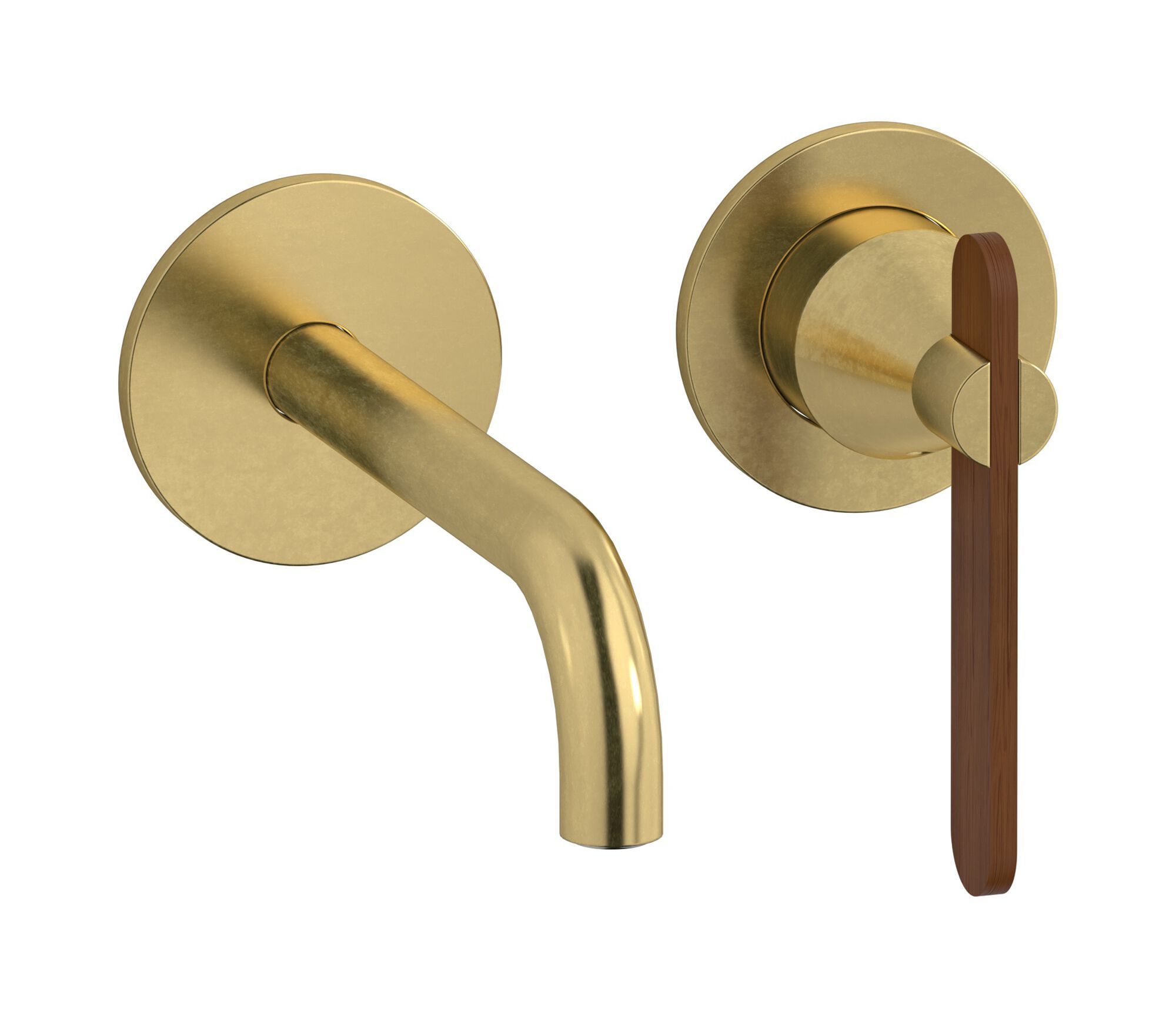 Смеситель для раковины с 2 отверстиями и автоматическим сливом IB Soho ARCH-00132917 - Вид №2