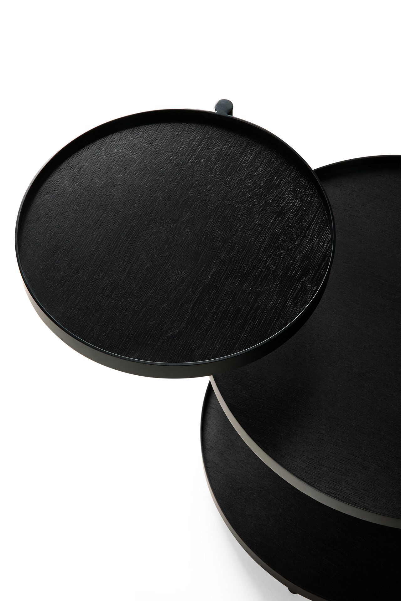 Окрашенный металлический круглый журнальный столик Ethnicraft SWIVEL TRAY ARCH-00066825 - Вид №3