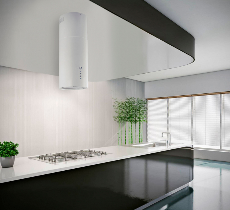 8160924 Вытяжка островная MBS AMARANTH 135 ISLAND белый STDN-0150569 - Вид №6