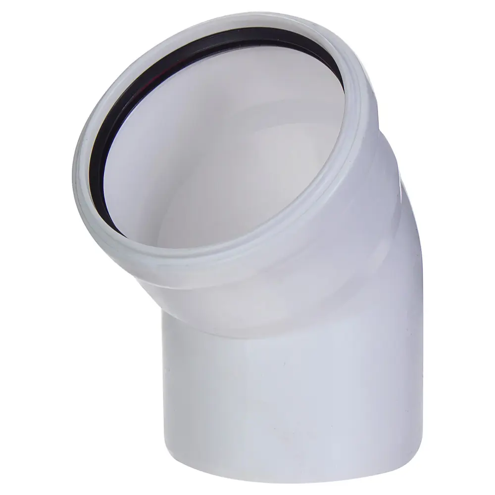 Отвод канализационный EQUATION 45° с шумопоглощением 110 мм 81952640 STLM-0014910