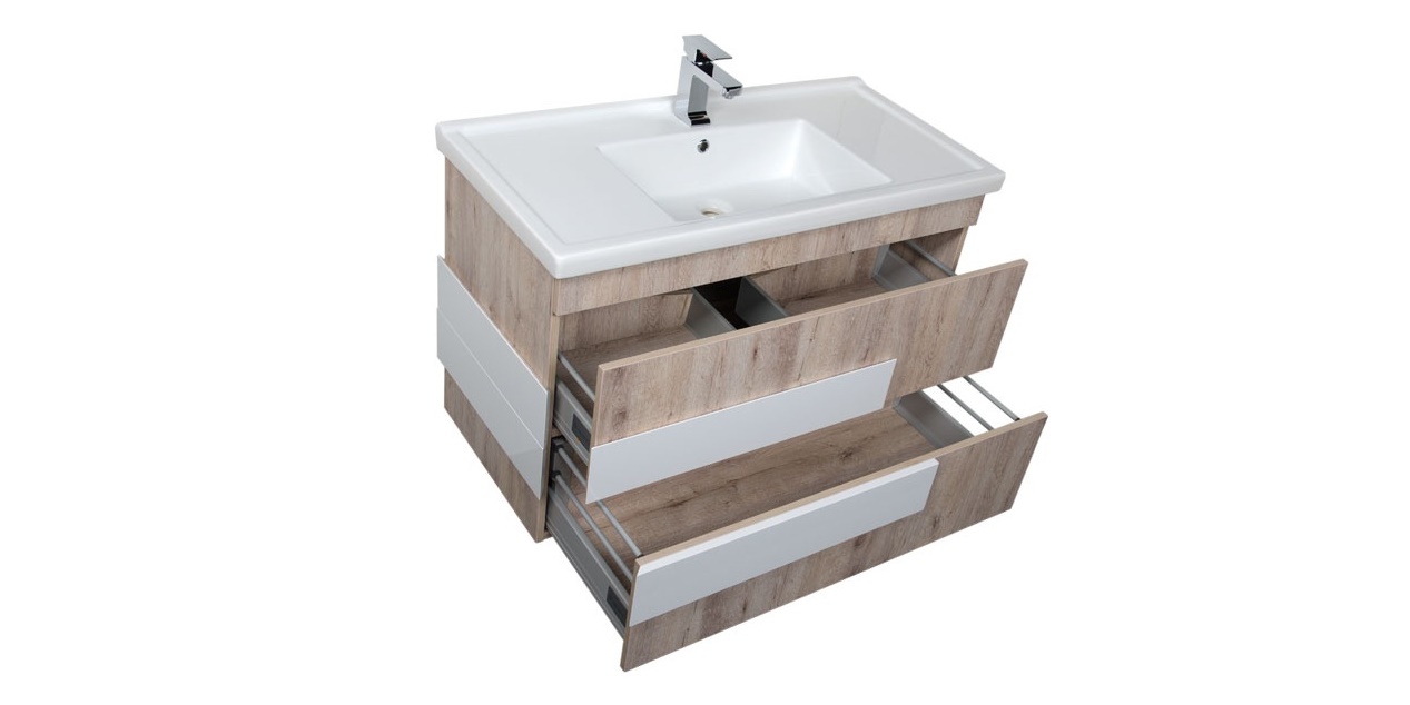 Комплект мебели Aquanet Мадейра 100 дуб кантри 00183159 - Вид №4