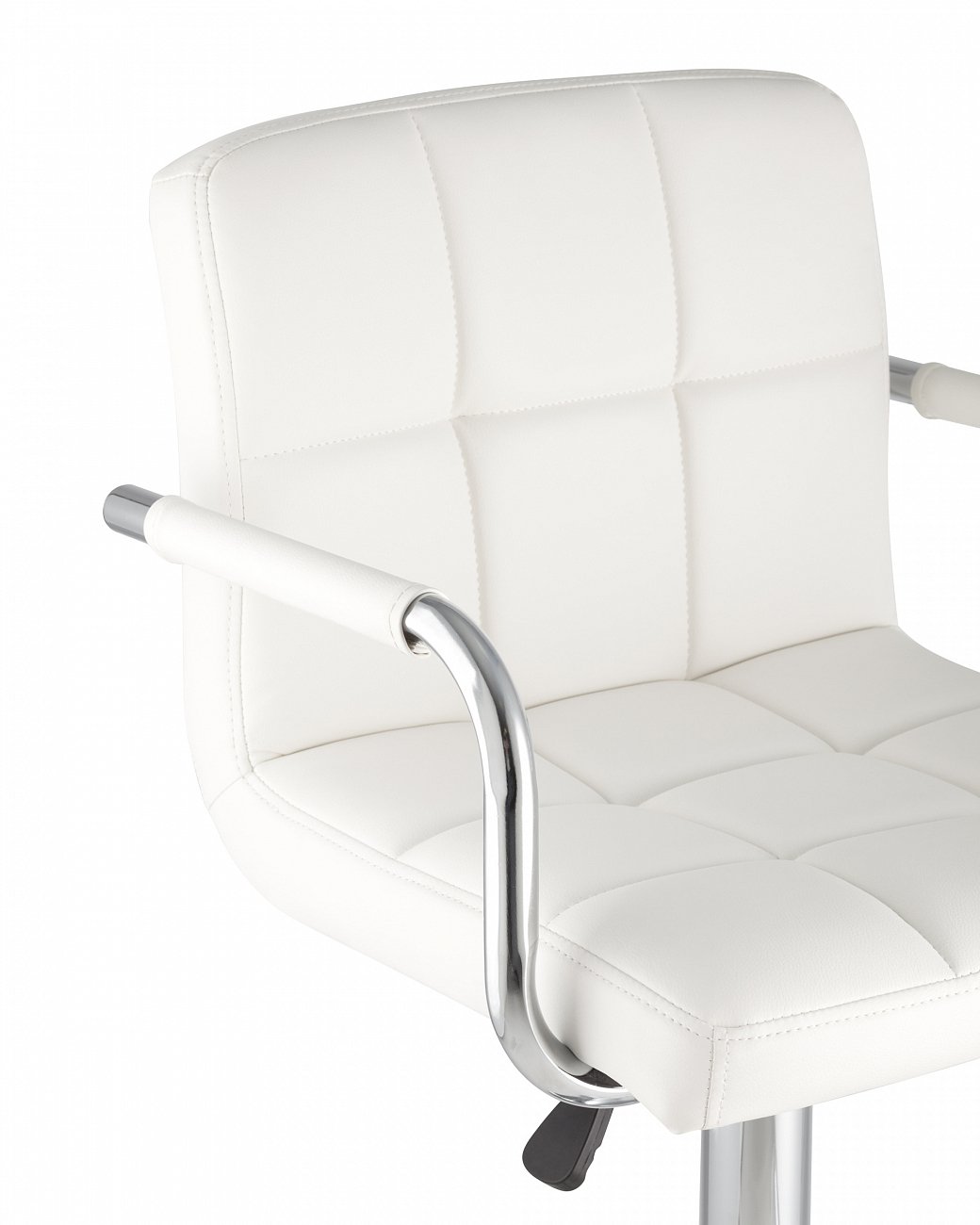 Стул барный регулируемый белый "Малави" STOOL GROUP  00-3882045 Белый  - Вид №4