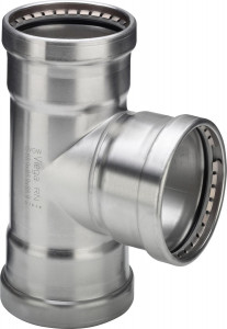 Viega Тройник Sanpress Inox XL 2318XL (482725)