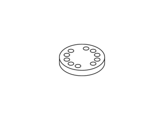 900.33.001XA держатель для душа HEWI System 900 - Вид №13