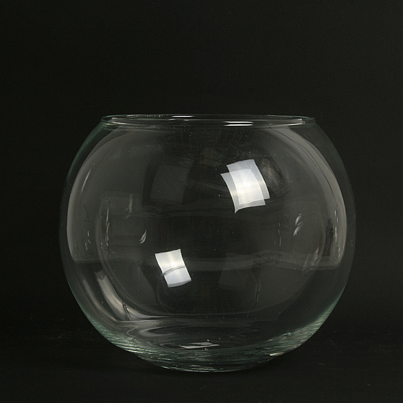 2070 Заготовка для декорирования Ваза "Шаровая" 5л стекло d 22.7 см х 19.2 см Эвис 