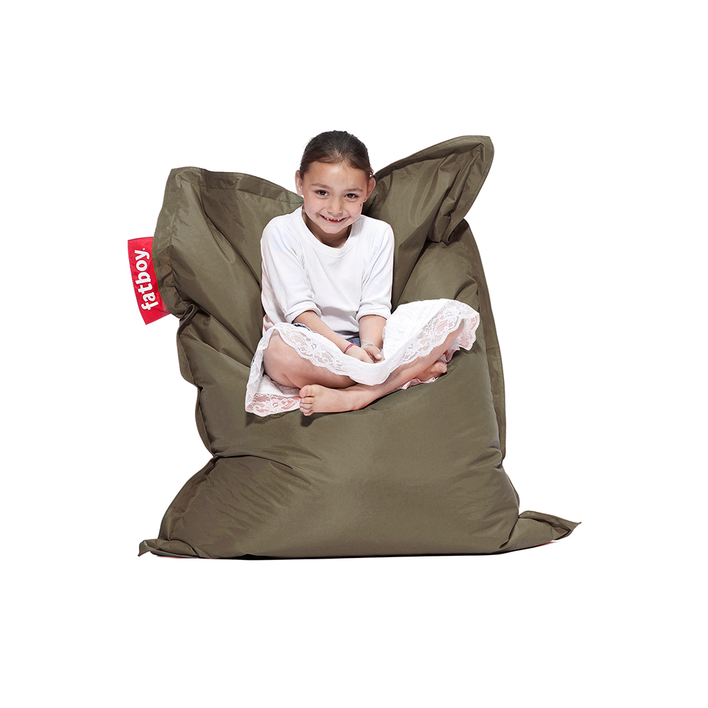 Кресло-мешок детское Fatboy Junior оливковое 9000513 - Вид №1