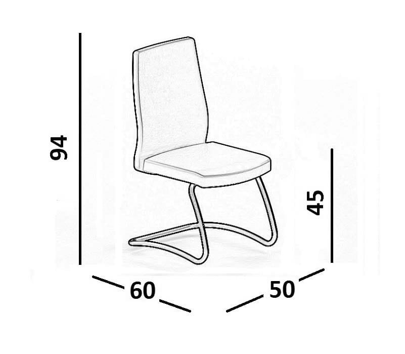 Офисное кресло с кожаными салазками Luxy SmartOffice ARCH-00028350 - Вид №2