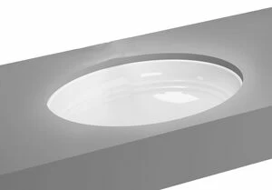 BDF10B Встроенная раковина под столешницу овальная Tessoro UFFIZI