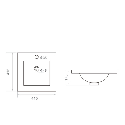Накладная раковина под столешницу  овальная ORANGE sun-id-1516850 - Вид №1