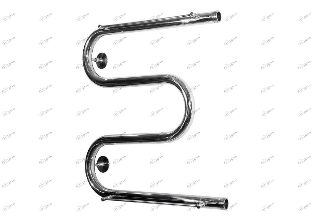 Полотенцесушитель водяной Aquanet М Серия-1" 500x500, с 2 полками 00234353