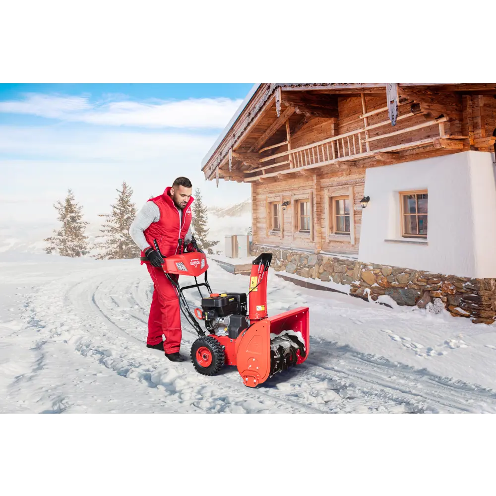 Снегоуборщик бензиновый ELITECH СМ 14Э 76 см 14 л.с. 82063835 STLM-2147641  - Вид №4