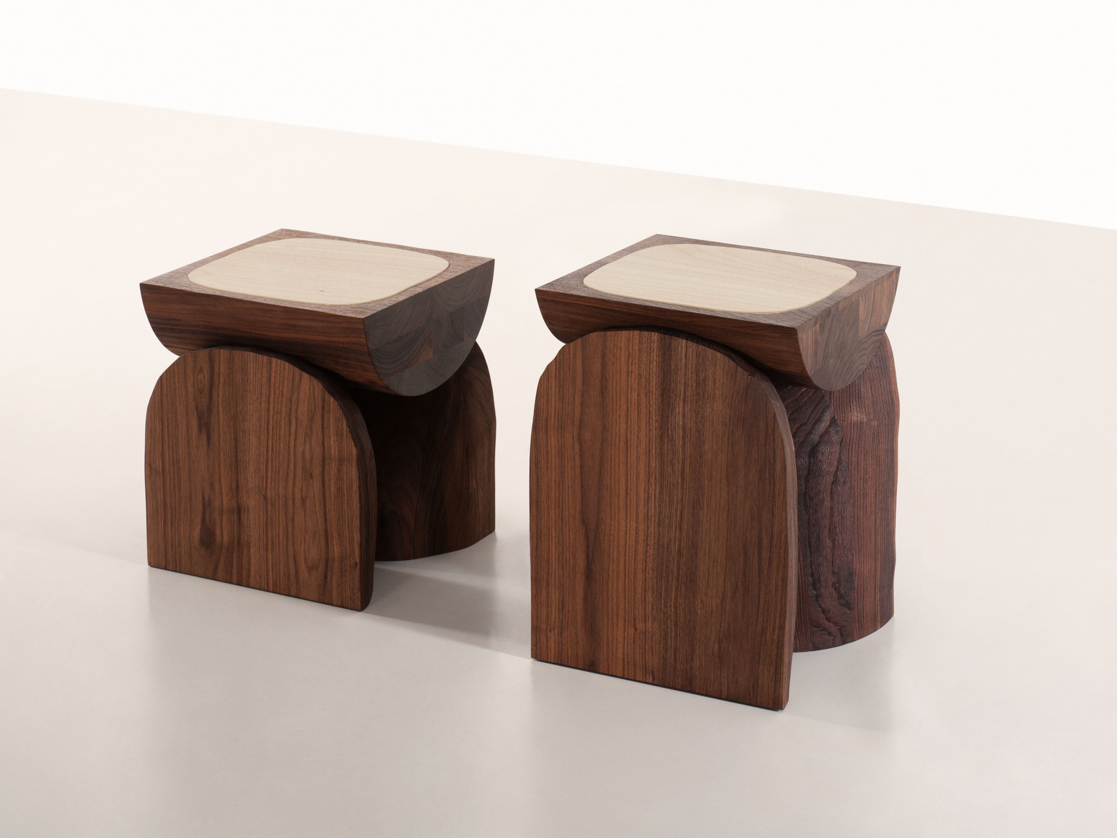 Деревянный квадратный журнальный столик Tacchini хлеб ARCH-00141518 - Вид №3