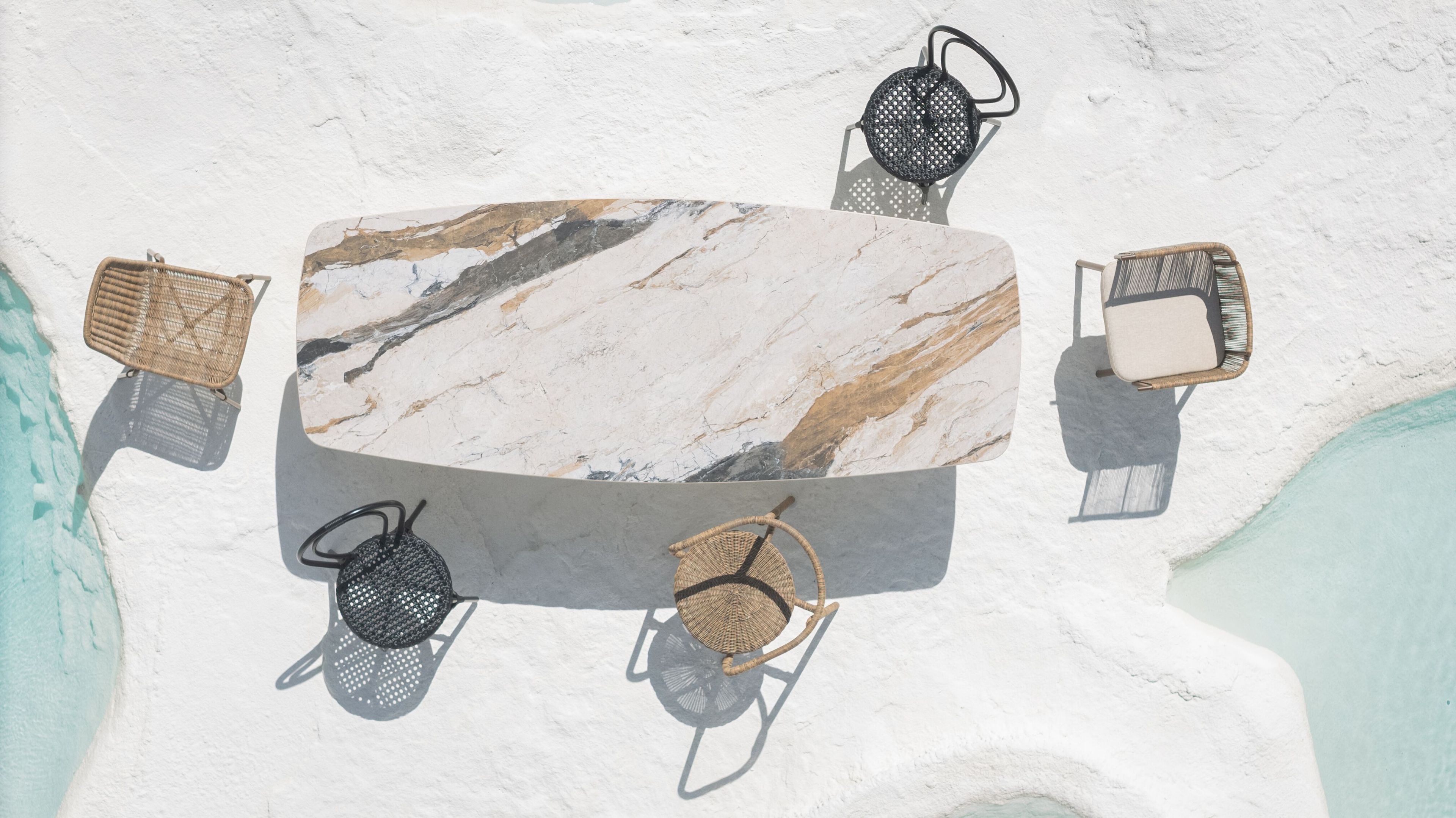 Синтетическое волокно сад стул cbdesign Echo ARCH-00119279 - Вид №1