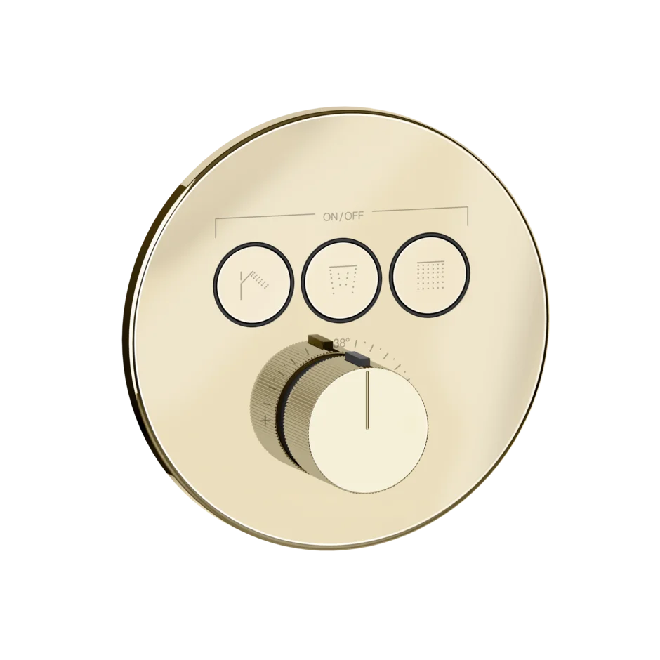 Смеситель для душа 38716 710 Gessi Hi-fi ЛАТУНЬ PVD 38716710