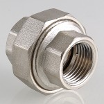 VTr.340.N.0005 Фитинг резьбовой – муфта разъемная Valtec 3/4"  - Вид №5