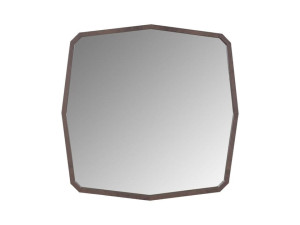 Деревянное зеркало с рамкой