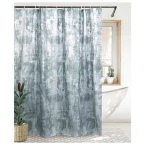 BATH PLUS Штора для душа Charme Nordic серо-зеленая 180х180 см 89380457