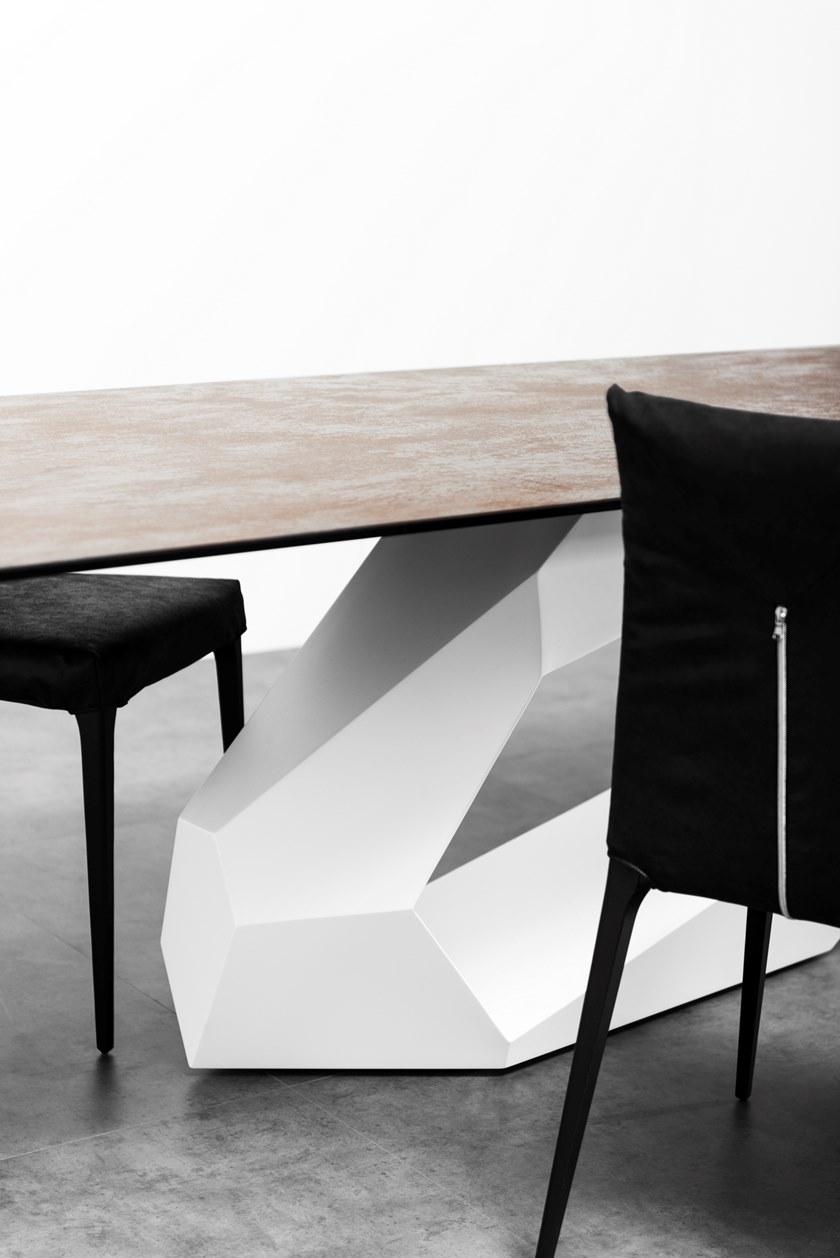 Liu Jo Living Collection Прямоугольный стол Urban fan Raw - Вид №4