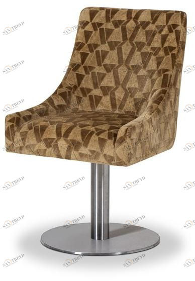 Stylish Club Вращающееся кресло, обитое бархатом Voilier Scf.v12.2