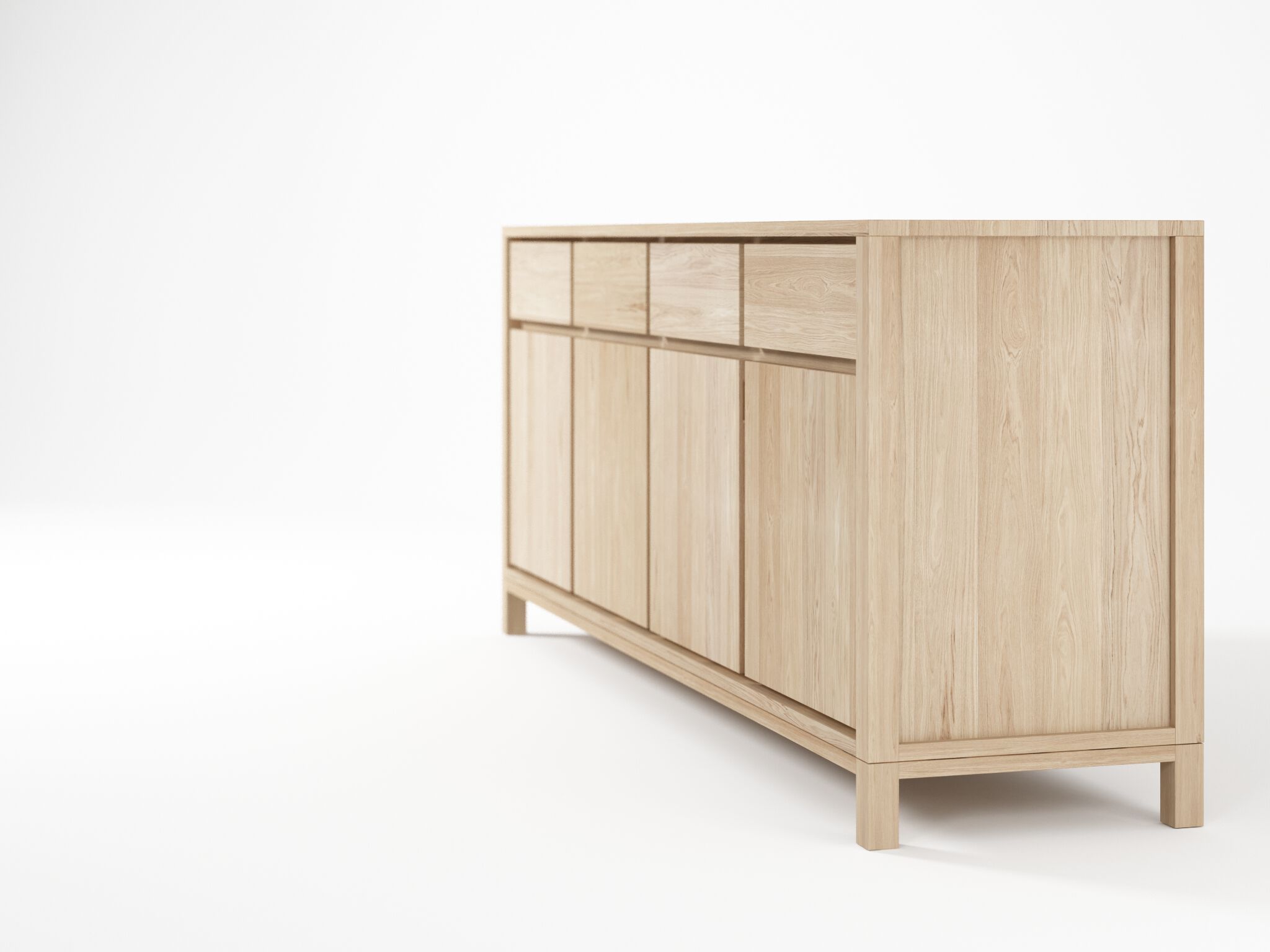 Деревянный шкаф с распашными дверцами с ящиками KARPENTER ARCH-00128777 - Вид №2