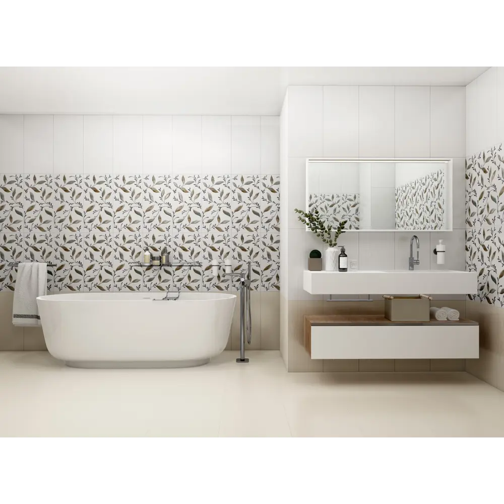 Бордюр настенный «Комо» 7 60x9.85 см цвет мультиколор 82460202 STLM-2154393 Керамин  - Вид №4