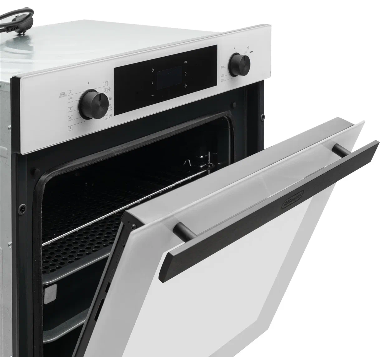 9080895 Электрический духовой шкаф DeLonghi DEO 755 BB MARTINA белый STDN-0064101 - Вид №9