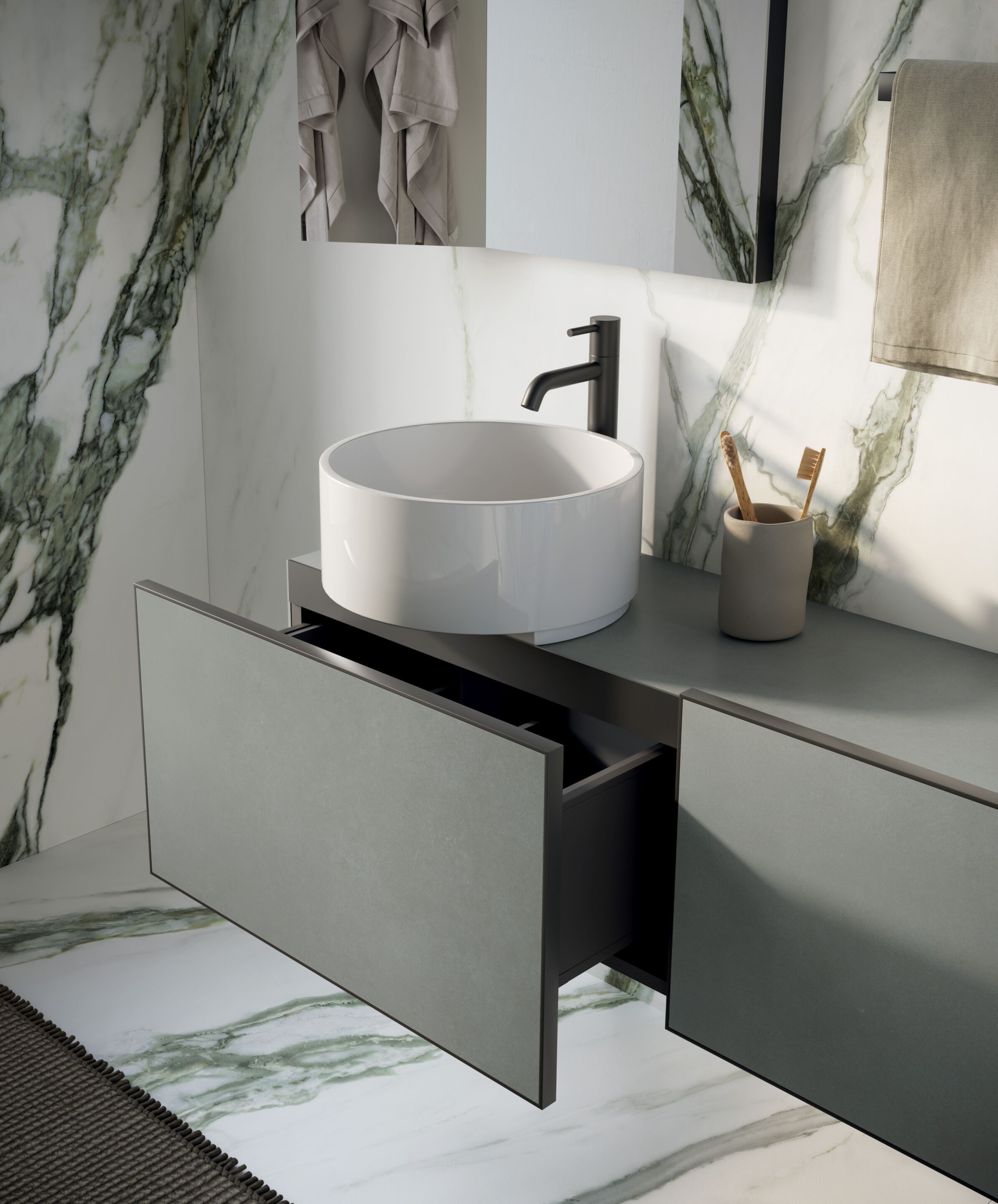 Подвесной умывальник Italgraniti ткацкий станок ARCH-00125625 - Вид №1