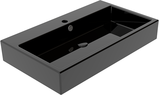 QULAV802 Подвесная раковина настенная GSG CERAMIC Quad