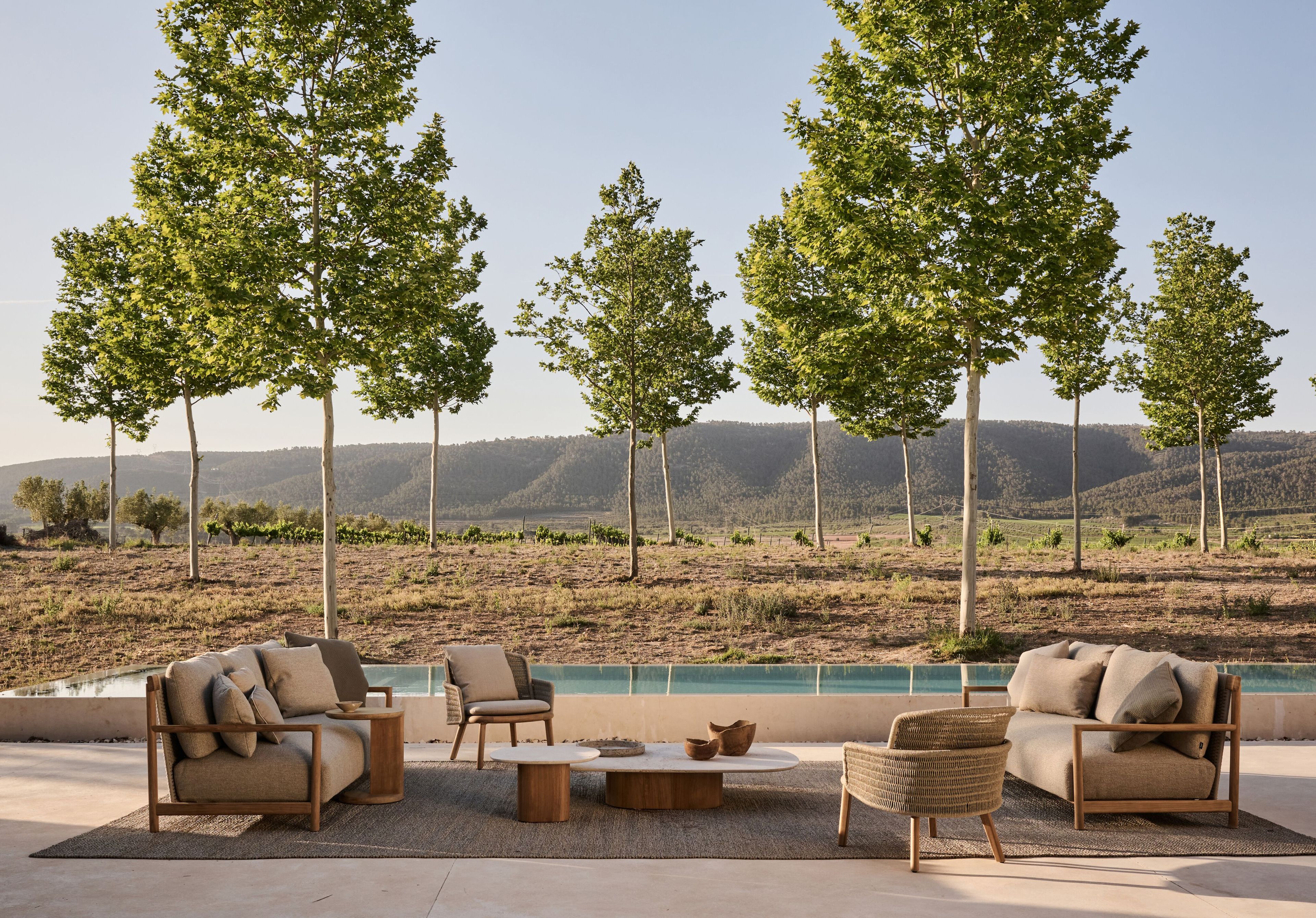 Диван из тикового дерева TRIBÙ Amanu ARCH-00092569 - Вид №3