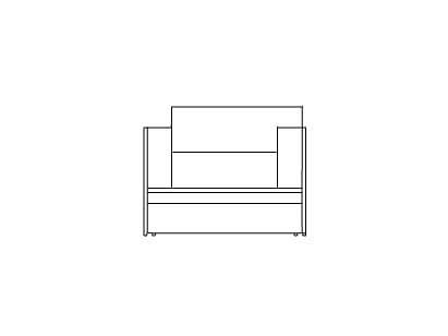 Тканевое кресло с подлокотниками TrabA' Kirk ARCH-00067641 - Вид №12