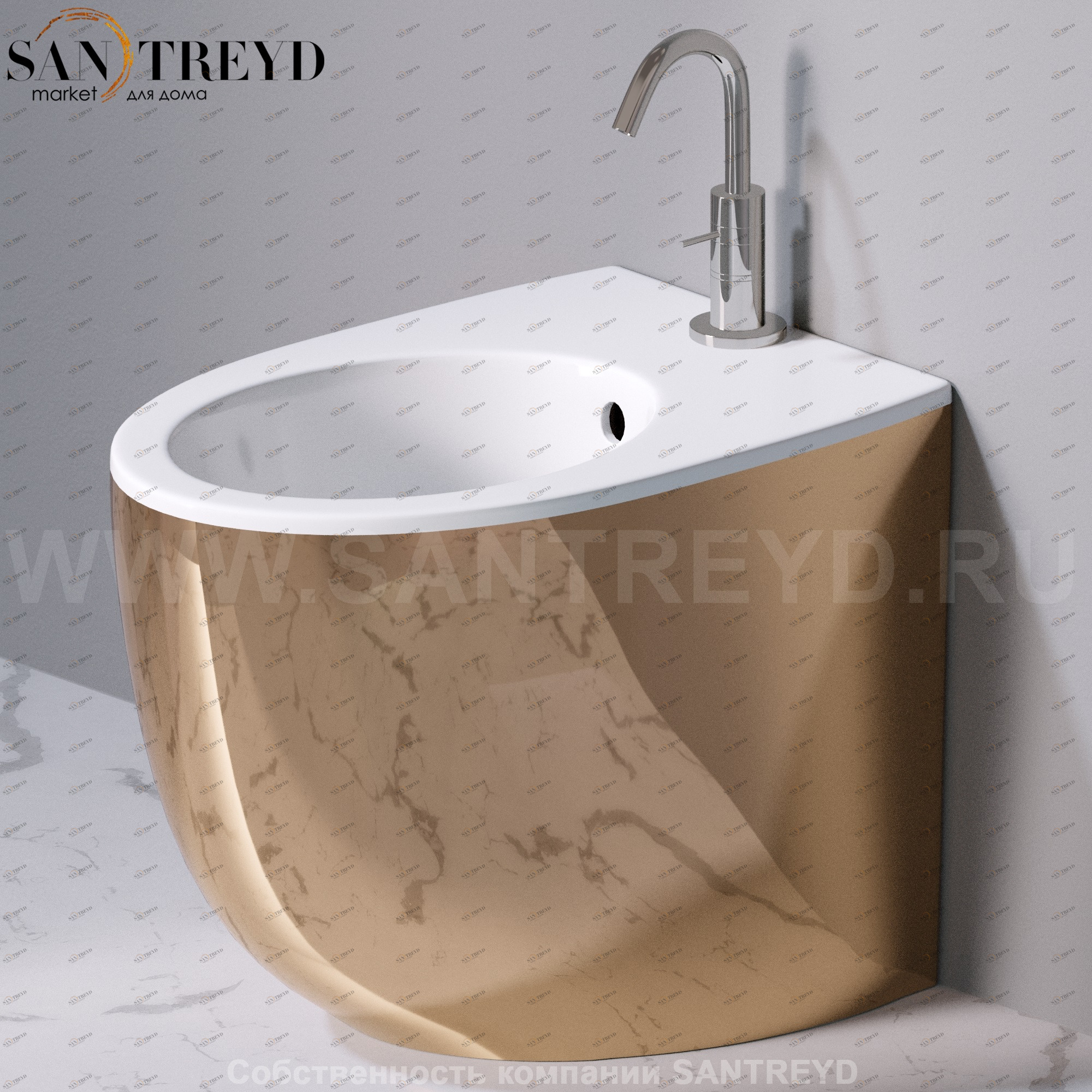 S558T1R1V0.255 Биде напольное Dot A. e T. Italia AeT ITALIA DOT 2.0