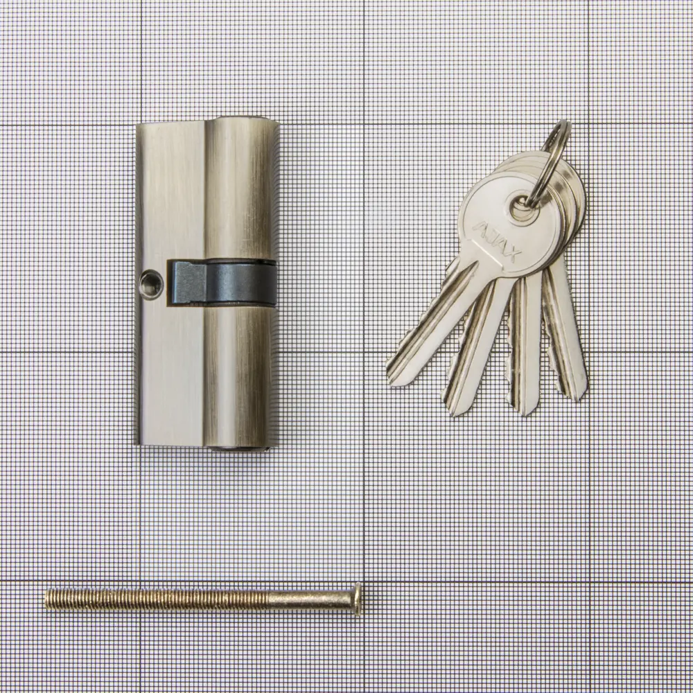 AJAX Цилиндр AX100/70 с бронзовым покрытием для замков 83738400 STLM-0903181 - Вид №4