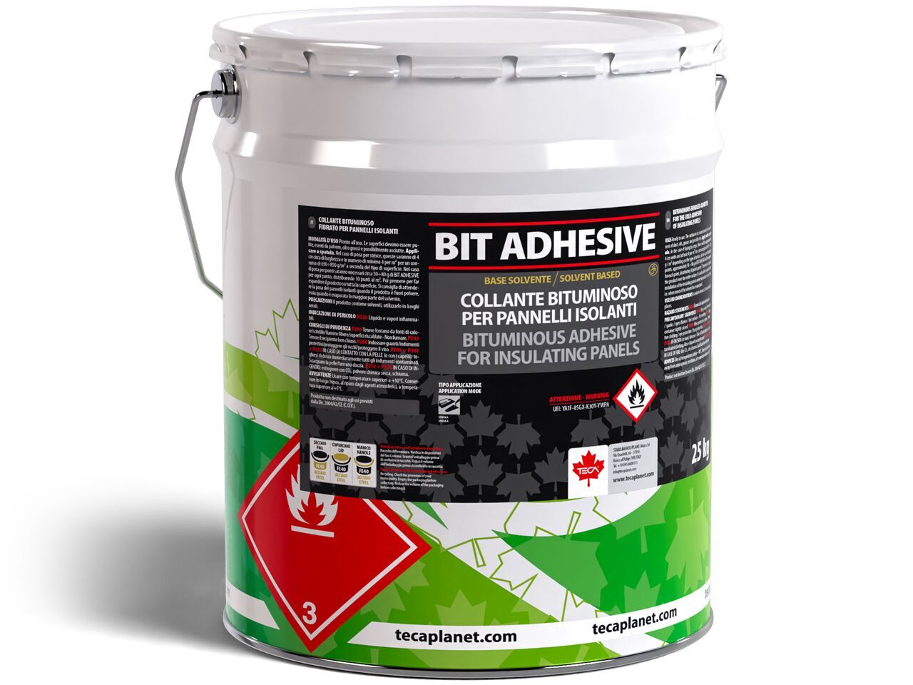 Растворитель волокнистый битумный клей Teca BIT ADHESIVE ARCH-00024883 - Вид №1