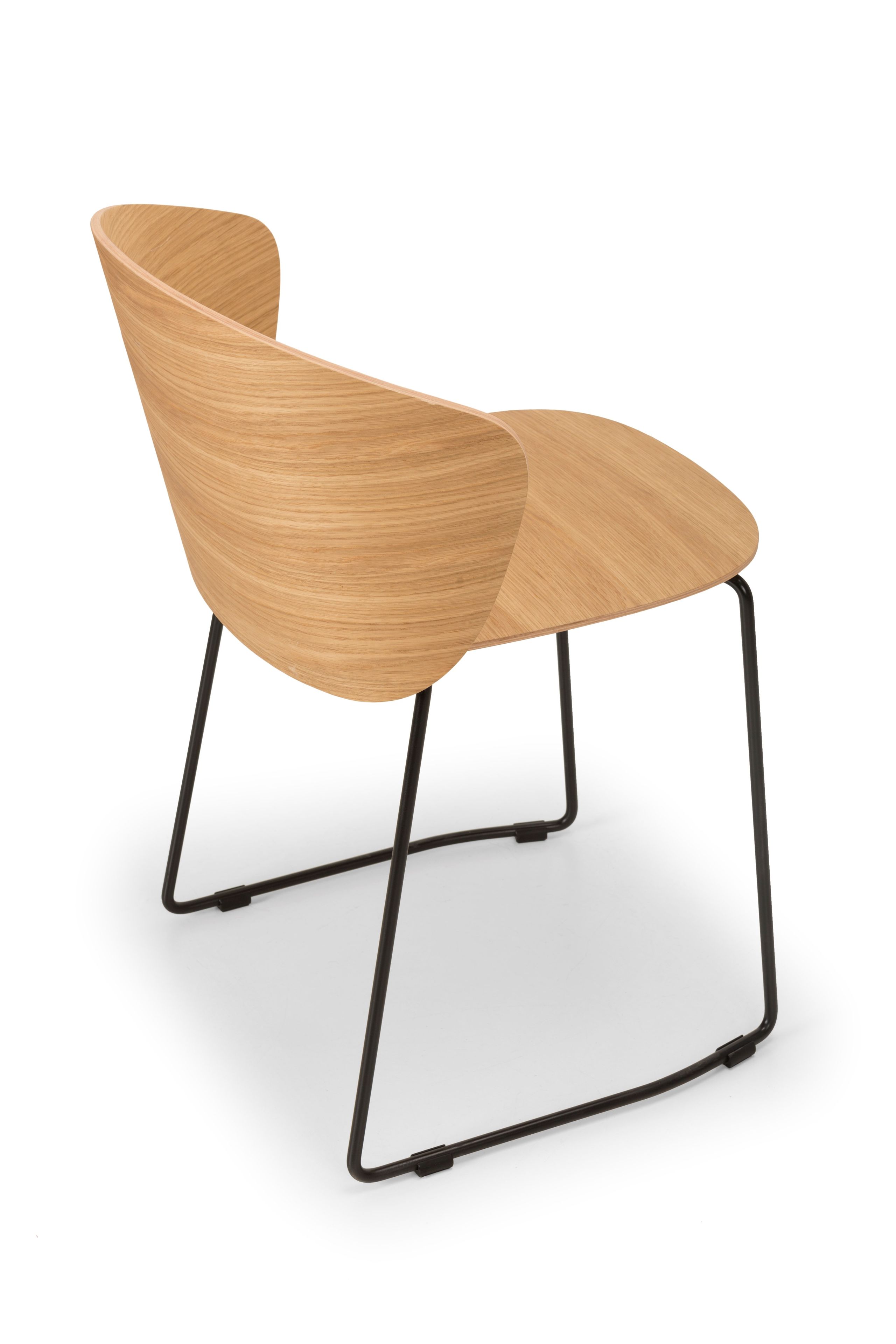 Штабелируемый стул из стали и дерева True Design Not Wood ARCH-00028594 - Вид №4