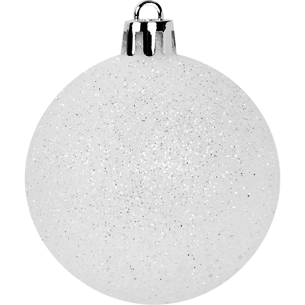 87036340 Набор новогодних шаров Christmas ø5-6 см цвет белый 25 шт. STLM-0956985 Santreyd  - Вид №25